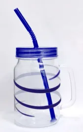kubek-do-smoothie-granatowy-san-gimex-melamina