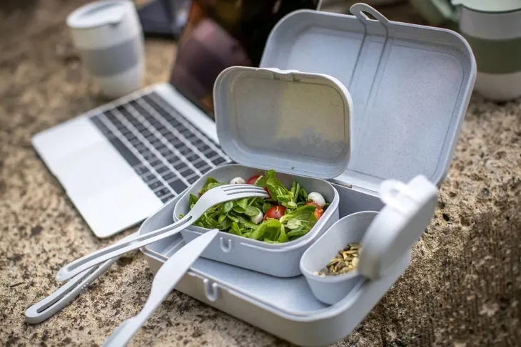 zestaw-lunchboxow-pascal-ready-organic-szary-stan-nowy