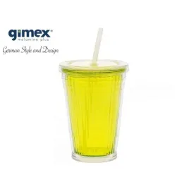 kubek-ze-slomka-zolty-1szt-gimex-melamina