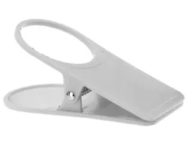 klips-uchwyt-stolowy-bialy-1szt-gimex