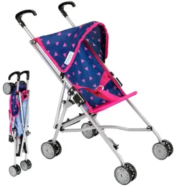 kinderplay-wozek-dla-lalek-spacerowka-lekki-skladany-parasolka-spacerowy