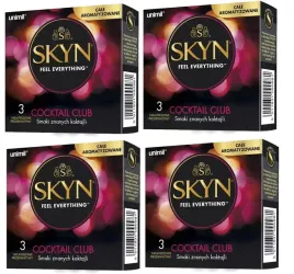 prezerwatywy-unimil-skyn-smakowe-coctail-club-4x3szt