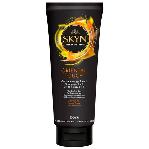 Żel intymny SKYN Oriental Touch 200 ml rozgrzewający 2w1 do seksu i masażu
