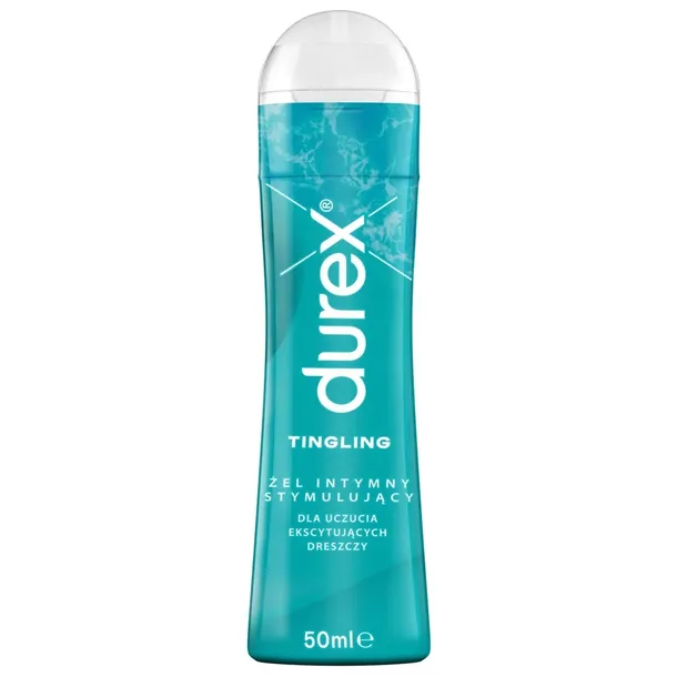 Durex PLAY Tingling Żel intymny 50 ml Nawilża Potęguje PRZYJEMNE MROWIENIE