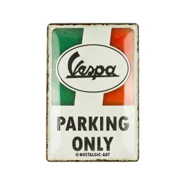tablica-plakat-blaszany-vespa-parking-only-20x30-cm-nostalgic-art-retro