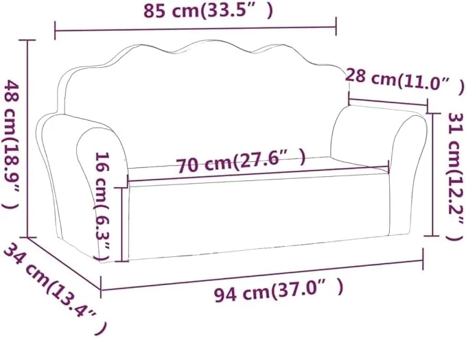 sofa-dla-dzieci-2-os-niebieska-miekki-plusz