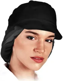 czapka-kucharska-z-daszkiem-i-siatka-na-wlosy