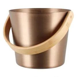 ceber-do-sauny-rento-aluminiowy-champagne-z-palakiem