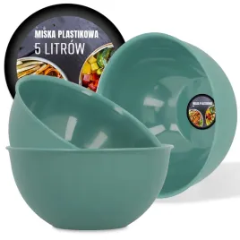 miska-plastikowa-kuchenna-5l-zielona-miednica-duza