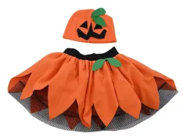 dynia-przebranie-stroj-halloween-spodniczka-czapka