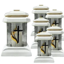 znicz-kapliczka-mala-biala-6-sztuk