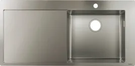 hansgrohe-zlewozmywak-stal-nablatowy-ociekacz-s71-stal-szlachetna-43306800