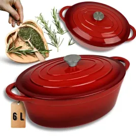 emaliowana-brytfanna-zeliwna-gesiarka-6l-hage-czerwona