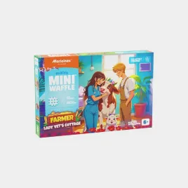 klocki-mini-waffle-farmer-domek-pani-weterynarz-110el-marioinex-6