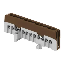 listwa-zaciskowa-izolowana-pro-l-12-przewodow-brazowy