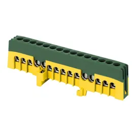 listwa-zaciskowa-izolowana-pro-pe-15-przewodow-zielony