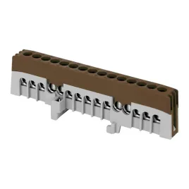 listwa-zaciskowa-izolowana-pro-l-15-przewodow-brazowy