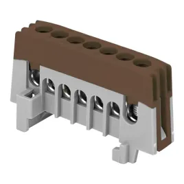 listwa-zaciskowa-izolowana-pro-l-7-przewodow-brazowy