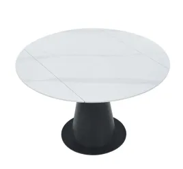 stol-rozkladany-ceramiczny-st29-fx-bialy-marmur-na-czarnej-podstawie