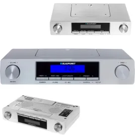 radio-podszafkowe-blaupunkt-kr12sl-fm-2-timery-zegar-led-srebrne