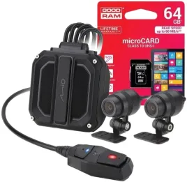 mio-mivue-m820wd-kamera-rejestrator-jazdy-motocyklowy-dwie-kamery-64gb