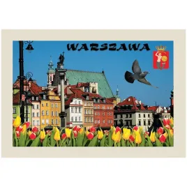 pocztowka-3d-warszawa-plac-zamkowy