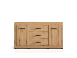 pojemna-komoda-dora-04-160cm-dab-evoke-szuflady-soft-close-2-drzwi