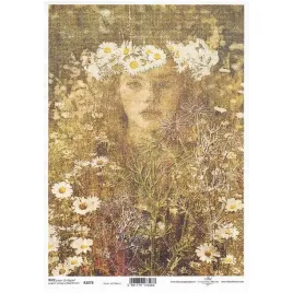 papier-ryzowy-do-decoupage-twarz-kobiety-rosliny