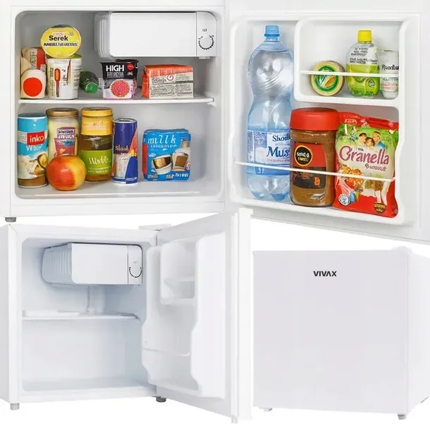 MAŁA LODÓWKA VIVAX MF-45 DO BIURA CHŁODZIARKA MINIBAR 50CM 43L
