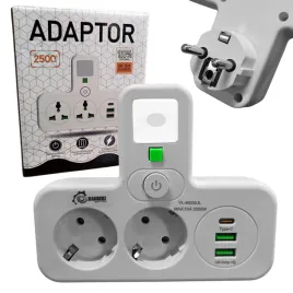 rozdzielacz-z-uziemieniem-ladowarka-listwa-2-gniazda-eu-usb-usb-c-c-adapter