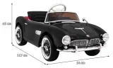 auto-bmw-507-retro-czarny-na-akumulator-dla-dzieci-gratisy-stan-nowy