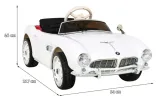 auto-bmw-507-retro-bialy-na-akumulator-dla-dzieci-gratisy-stan-nowy