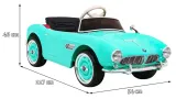 auto-bmw-507-retro-zielony-na-akumulator-dla-dzieci-gratisy-stan-nowy
