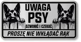 tabliczka-ostrzegawcza-owczarek-niemiecki-2-psy