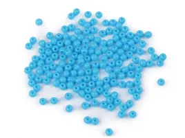 koraliki-plastikowe-color-niebieski-lazur-4mm-100szt