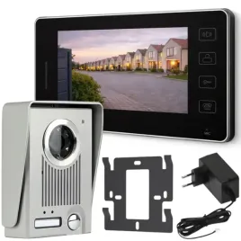 wideodomofon-video-wideo-do-furtki-bramy-domofon-lcd-furtka-przewodowy