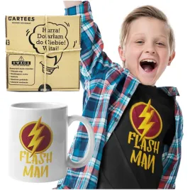 koszulka-chlopieca-flash-man-prezent-kubek-zestaw