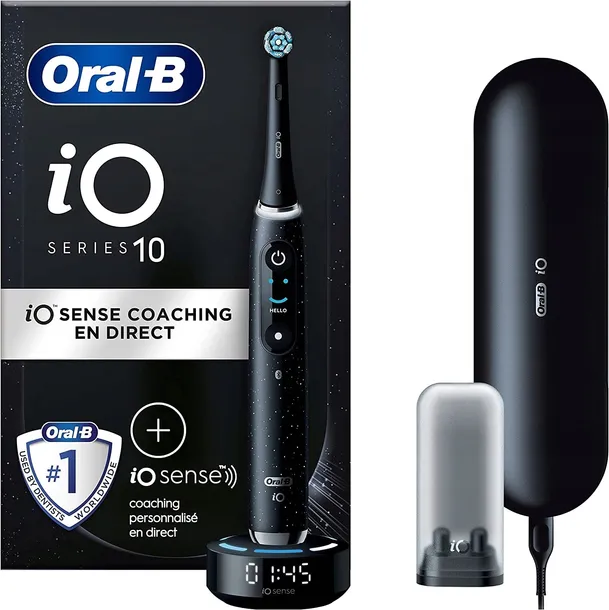 SZCZOTECZKA DO ZĘBÓW SONICZNA ELEKTRYCZNA MAGNETYCZNA ORAL-B IO 10 + ETUI
