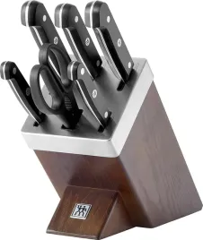 zestaw-komplet-nozy-kuchennych-blok-samoostrzacy-zwilling-gourmet-x5-nozy