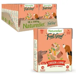 zestaw-mokrej-karmy-dla-psa-18-x-naturediet-chicken-and-lamb-390g-60percent-swiezeg