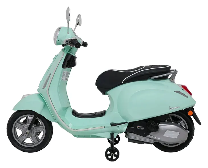 skuter-vespa-roma-zielony-na-akumulator-dla-dzieci-gratisy-czas-ladowania-10-h