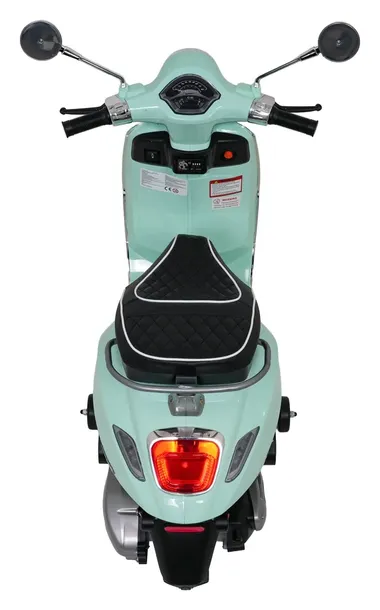 skuter-vespa-roma-zielony-na-akumulator-dla-dzieci-gratisy-stan-opakowania-oryginalne