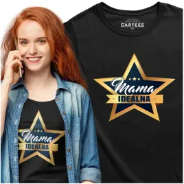 koszulka-damska-mama-idealna-prezent-dzien-kobiet