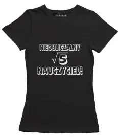 koszulka-damska-nieobliczalny-nauczyciel
