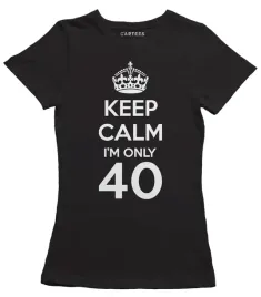 koszulka-damska-keep-calm-i-m-only-40