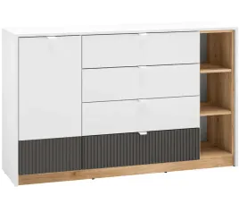 biala-komoda-torino-ml-meble-138-x-40-x-86cm-bialy-dab-castello-grafit