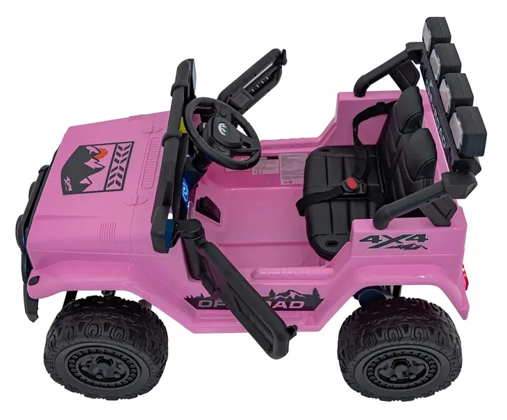 auto-off-road-climber-rozowy-na-akumulator-dla-dzieci-gratisy-maksymalne-obciazenie-30-kg