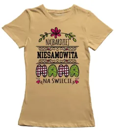 koszulka-damska-najbardziej-niesamowita-mama-na-sw