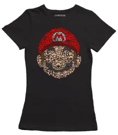 koszulka-damska-mario-bros-luigi-gra