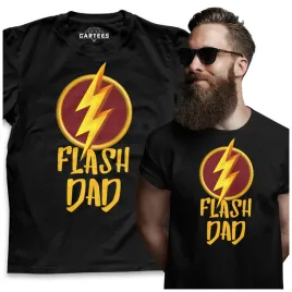 koszulka-meska-flash-dad-super-prezent-dla-taty